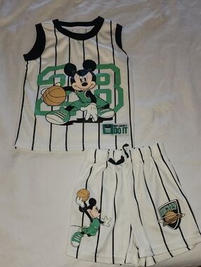 Disney Mickey Mouse Clubhouse White Tee with Blue Logo